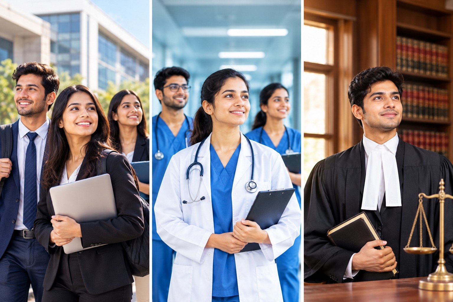 Students getting admission guidance at Career Solution